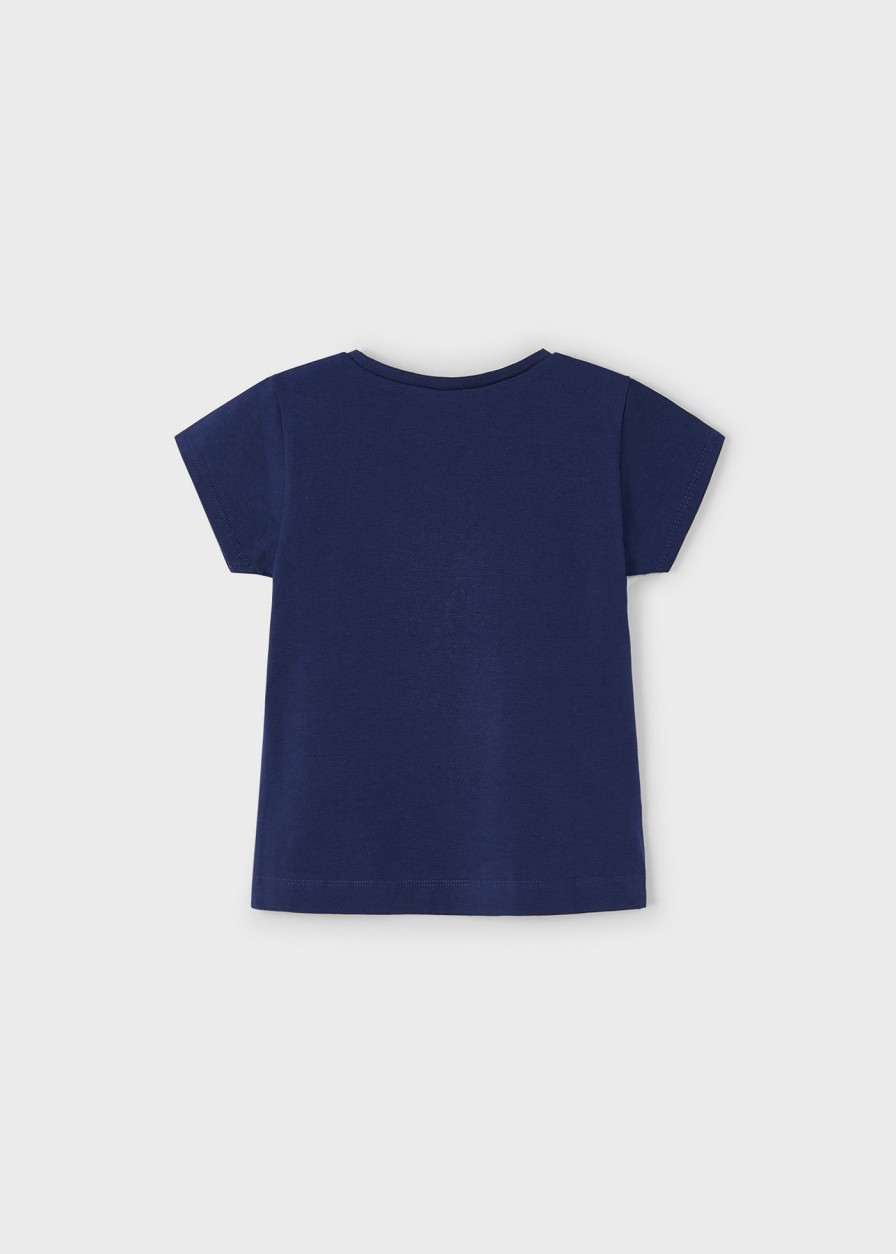 Nina MAYORAL Camisetas Y Polos | Camiseta Bordada Better Cotton Nina