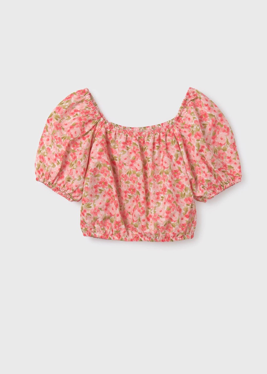 Nina MAYORAL Blusas Y Tops | Blusa Flores Chica