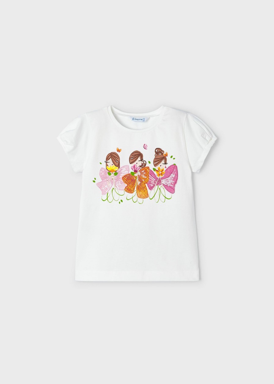 Nina MAYORAL Camisetas Y Polos | Camiseta Estampada Better Cotton Nina