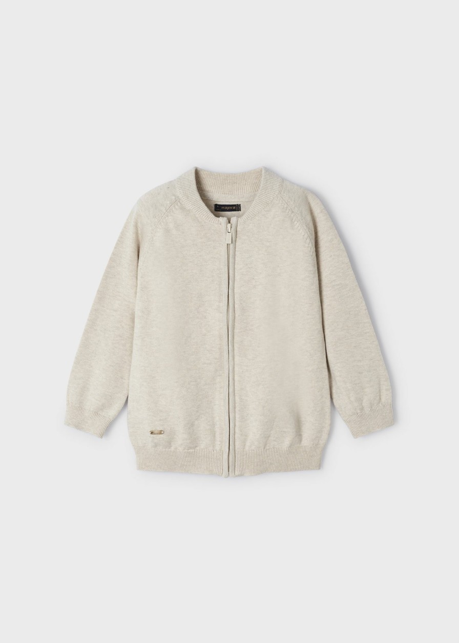 Nino MAYORAL Jerseis | Cardigan Cremallera Tricot Better Cotton Nino