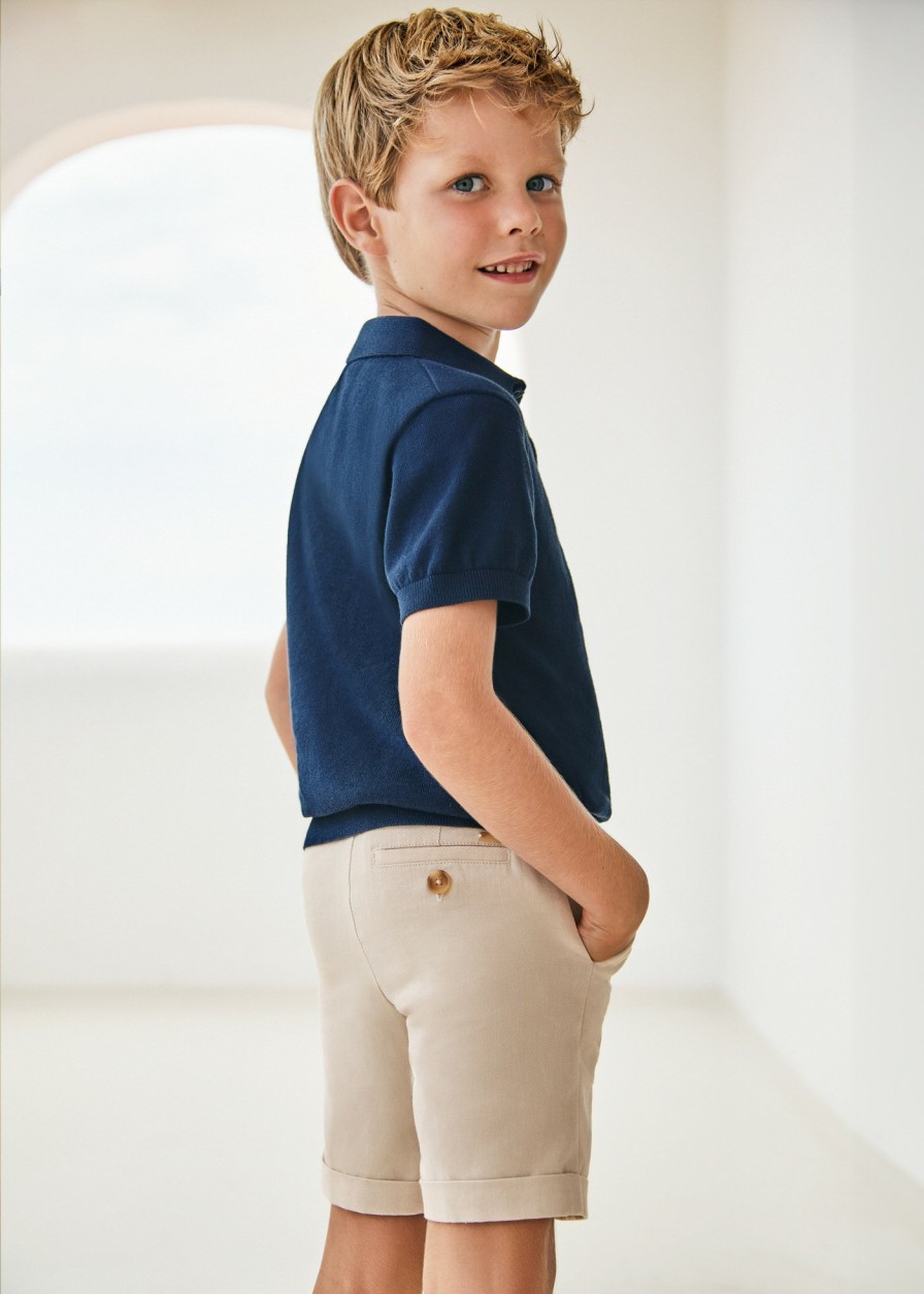 Nino MAYORAL Pantalones | Bermuda Chino Lino Nino